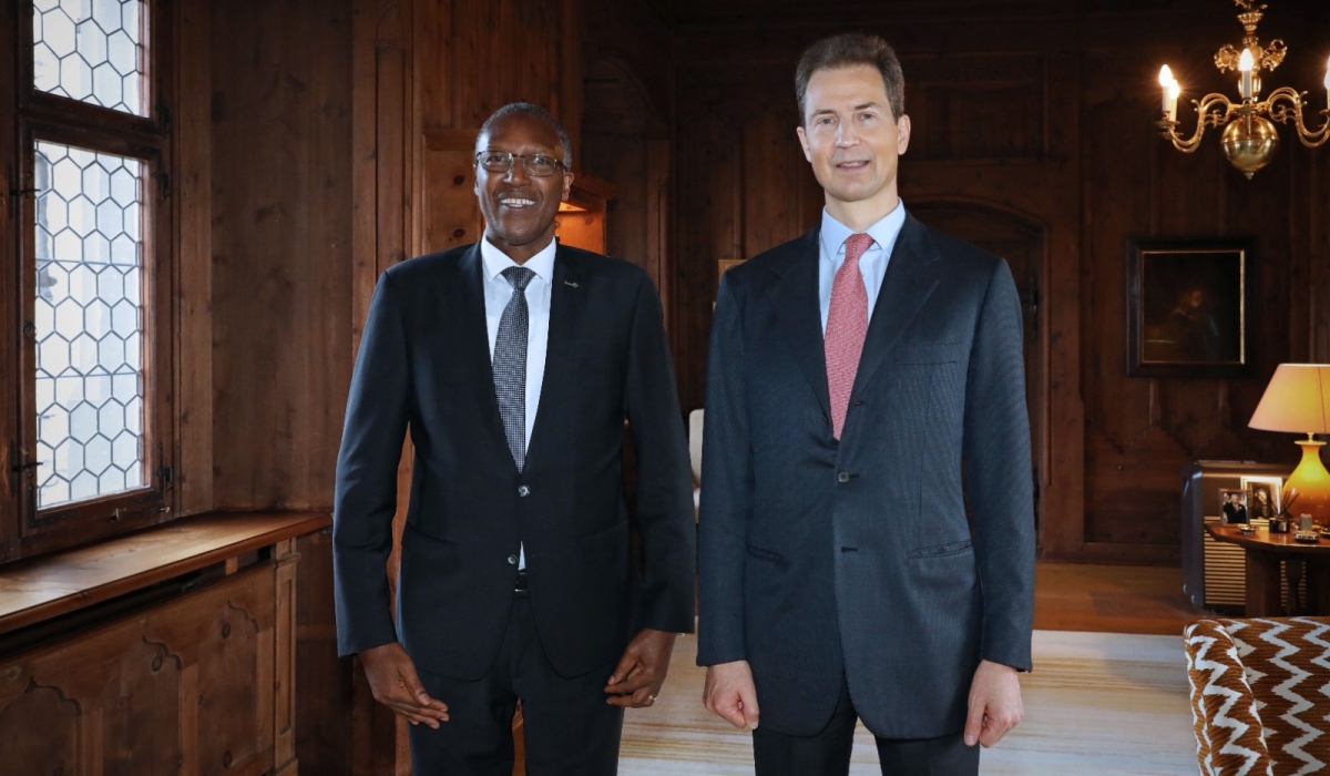 Ambassador James Ngango, Rwanda’s new envoy to the Principality of Liechtenstein, presented his letters of credence to His Serene Highness Hereditary Prince Alois of Liechtenstein on October 25.