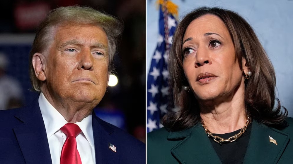 Donald Trump and Kamala Harris, the US presidential candidates. Internet