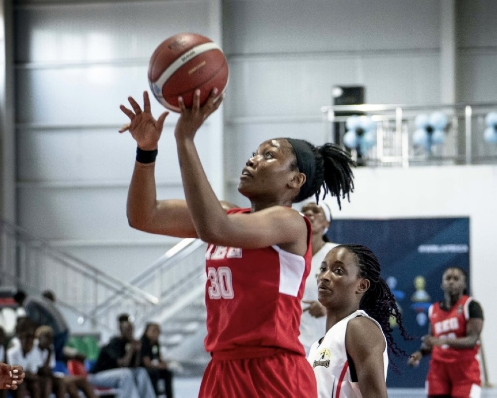 REG Women star Victoria Reynolds prepares to shoot during her side&#039;s 86-34 win over Gladiators on Tuesday, October 30-courtesy