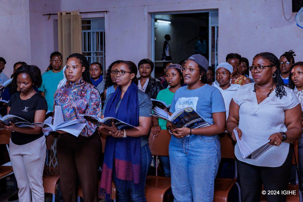 Christus Regnat Choir during a recent rehearal session ahead of their second edition of &#039;I Bweranganzo&#039; concert which was dedicated to supporting  national school feeding programme through the Dusangire Lunch campaign-IGIHE