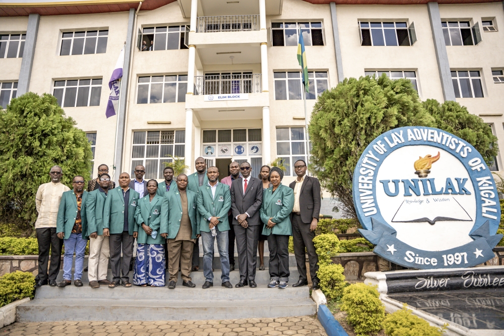 UNILAK on November 2, inducted 10 professors from Nigeria, under the Nigerian Technical Aid Corps (NTAC) Volunteer Scheme. All Photos by Emmanuel Dushimimana