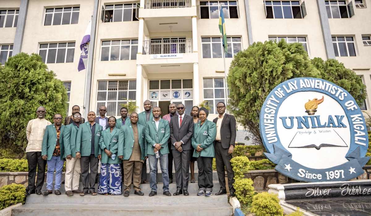 UNILAK on November 2, inducted 10 professors from Nigeria, under the Nigerian Technical Aid Corps (NTAC) Volunteer Scheme. All Photos by Emmanuel Dushimimana