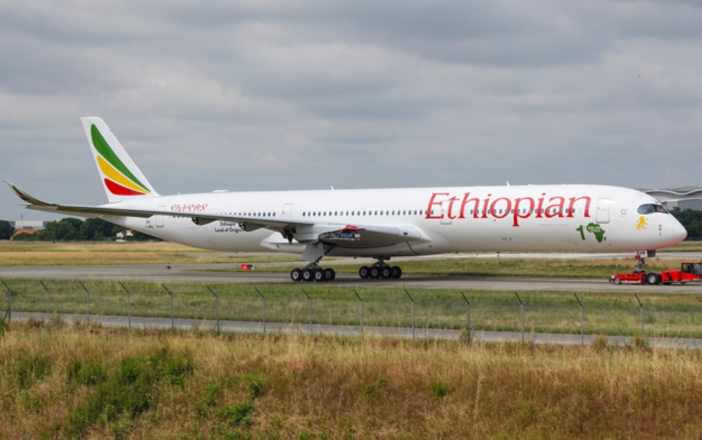 Ethiopia’s national flag carrier and largest Airbus operator in Africa  introduces Africa’s first Airbus A350-1000