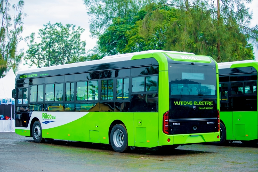 Electric buses that were brought in last month to shore up the country&#039;s green transport sector.  Transport is one of the sectors that will take the lion&#039;s share in the country&#039;s new climate finance strategy. Photo Courtesy