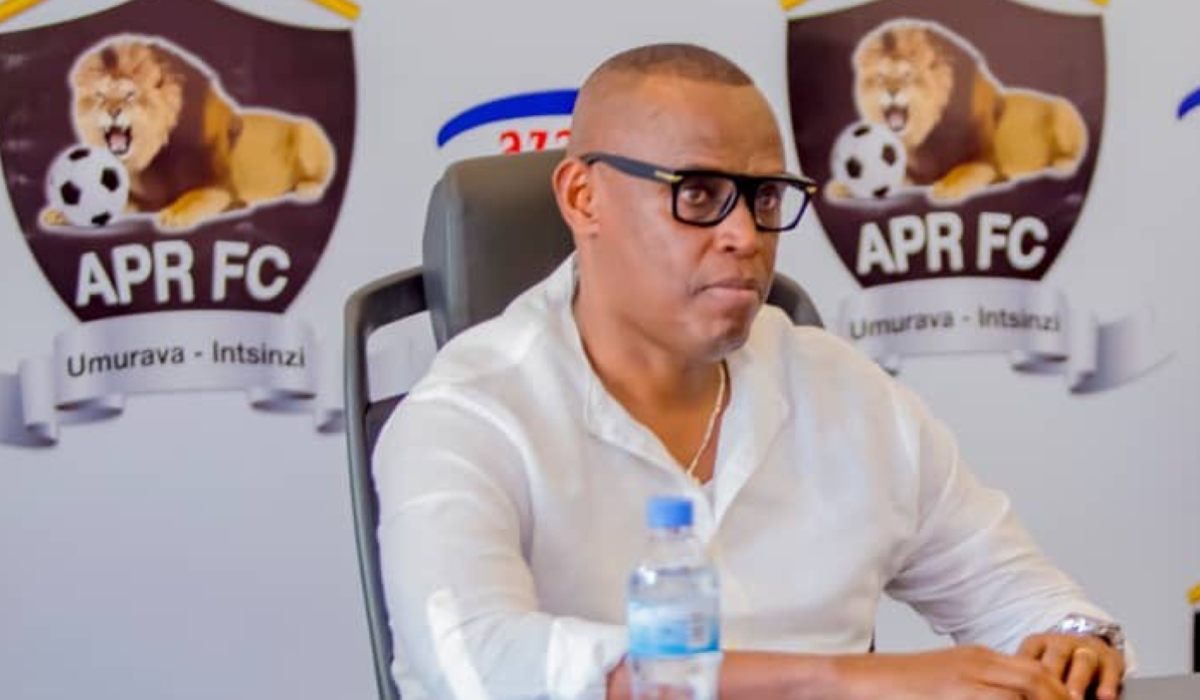 APR FC Chairman Col (Rtd) Richard Karasira has been dropped as club chairman-File