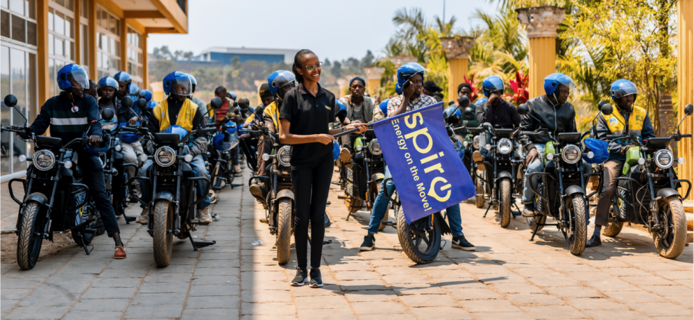 Rwanda’s government  announced all  motorbike taxis registered for public transport must be electric in Kigali from January 2025: Photo Courtesy 
