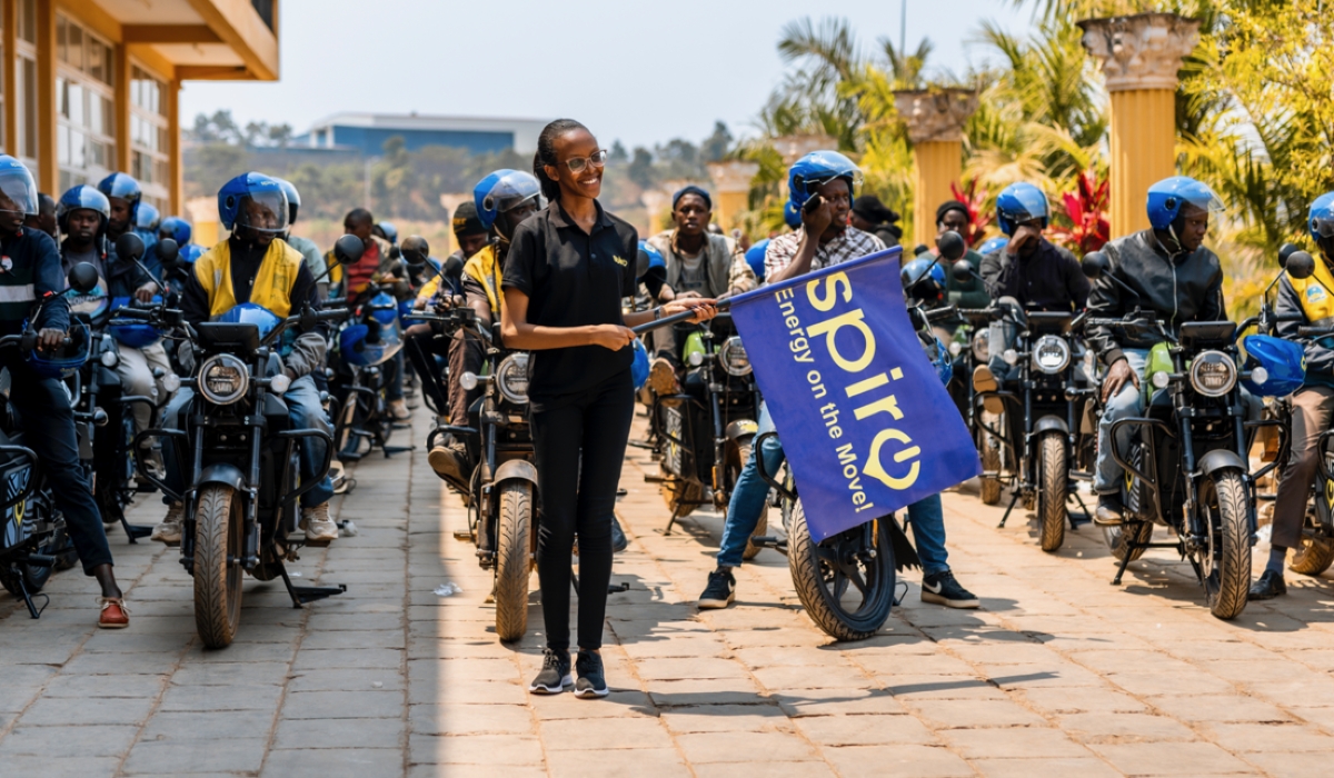 Rwanda’s government  announced all  motorbike taxis registered for public transport must be electric in Kigali from January 2025: Photo Courtesy 
