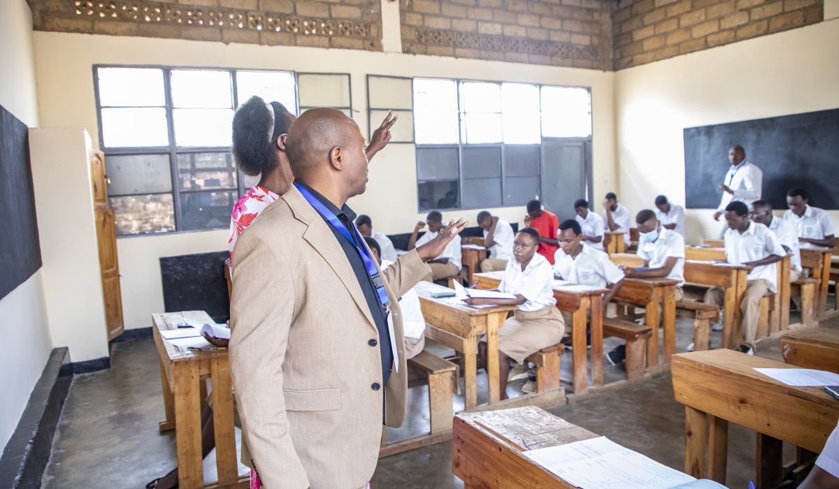 According to the National Examination and School Inspection Authority, the national examination results for the Advanced Level of Secondary School will be published on Friday, November 15. Photo by Emmanuel Dushimi