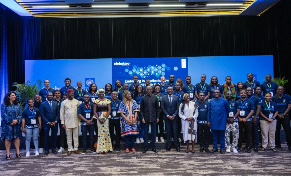 The Timbuktoo healthtech hub was on November 9 officially launched in Kigali, during Youth Connekt summit 2024. Photo by Village Urugwiro