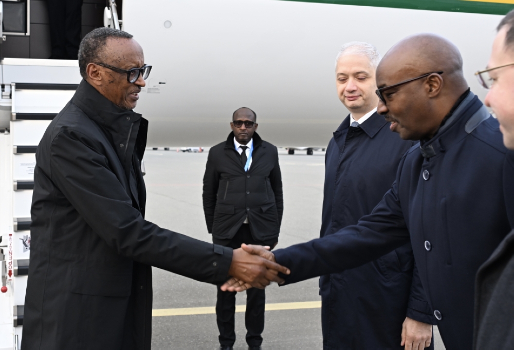 President Paul Kagame arrived in Baku, Azerbaijan for the UN climate change conference (COP29) on Tuesday, November 12. Courtesy