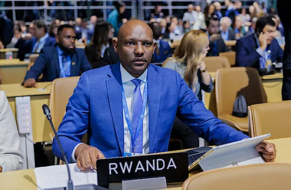 Faustin Munyazikwiye, Rwanda&#039;s lead negotiator in the UN Climate talks at COP29 