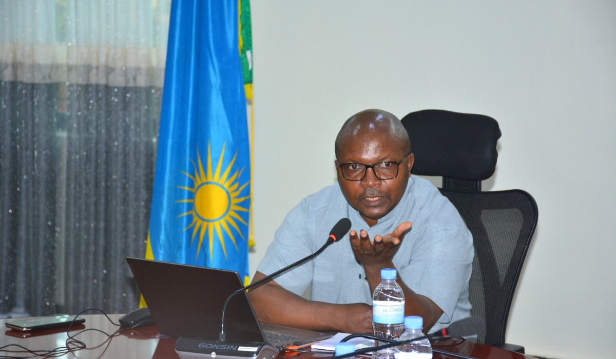 Telesphore Ndabamenye, RAB&#039;s Director General says Rwanda is reducing dependence on rain-fed agriculture.