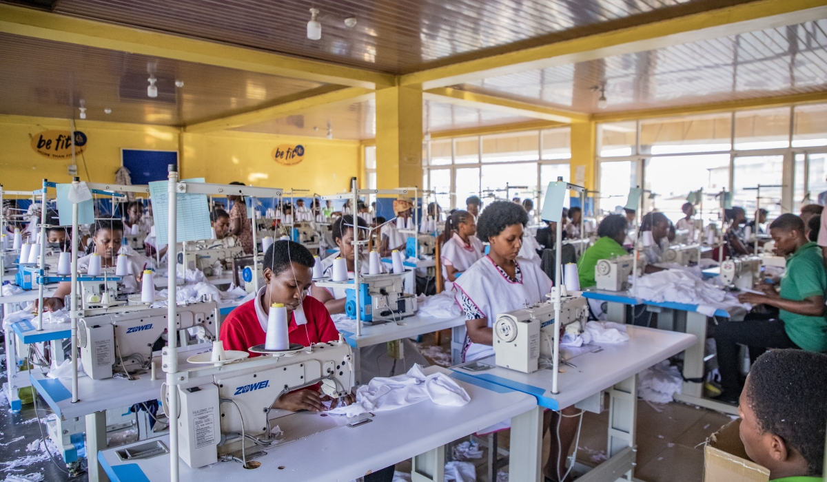 Workers at the Dikan Garment Factory in Kigali’s Special Economic Zone on November 3. Some employers are avoiding their domestic tax obligations, undermining Rwanda’s standing in the global financial landscape.Photo Craish Bahizi