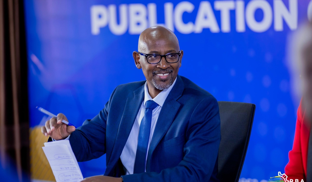 Joseph Nsengimana, the Minister of Education, announced the results of the 2023/2024 A-Level national examinations in Kigali on November 15. Photo by RBA