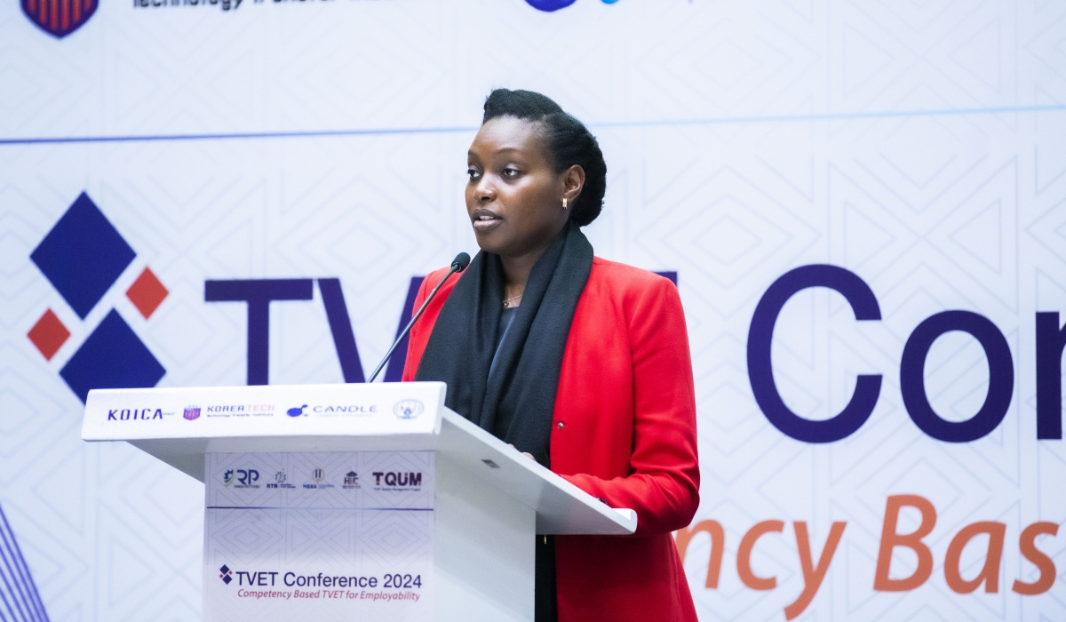 Claudette Irere, the Minister of State for Education, highlighted the initiative&#039;s success in improving Rwanda’s TVET sector over the past four years