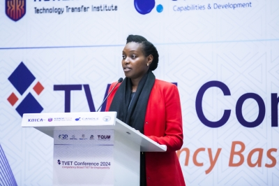 Claudette Irere, the Minister of State for Education, highlighted the initiative&#039;s success in improving Rwanda’s TVET sector over the past four years