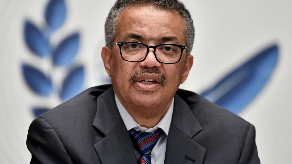 Dr. Tedros Adhanom Ghebreyesus, the Director-General of the World Health Organisation