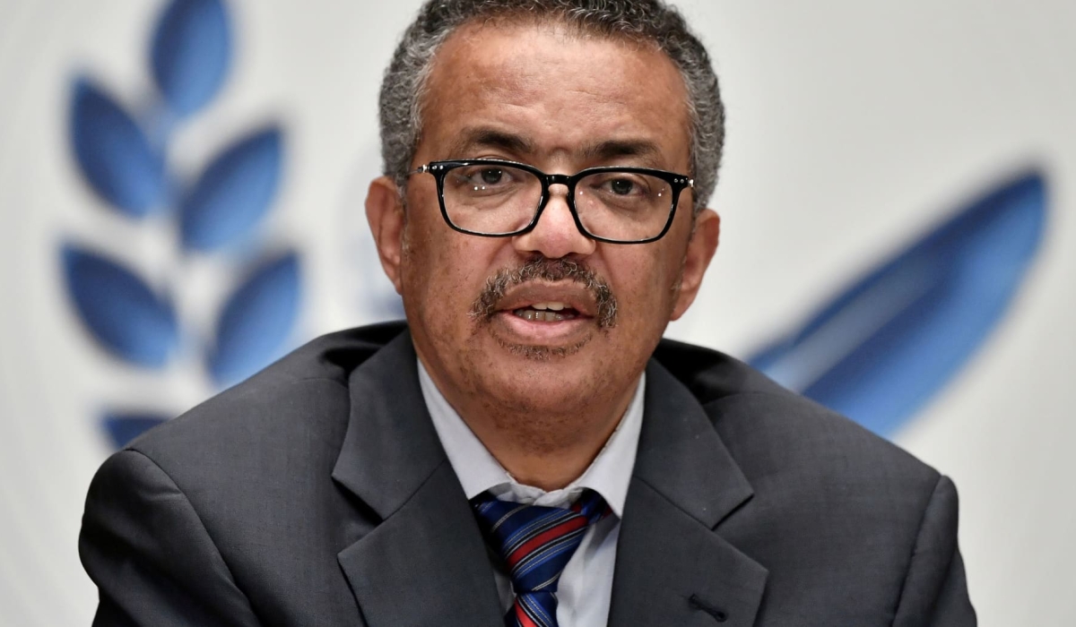 Dr. Tedros Adhanom Ghebreyesus, the Director-General of the World Health Organisation