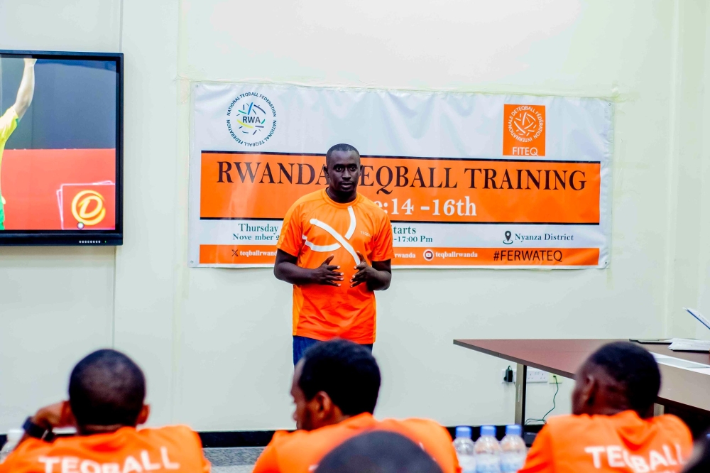 The President of the Rwanda Teqball Federation (FERWATEQ), Frederick Ntirenganya, has urged trainees to make good use of the knowledge they have gained.