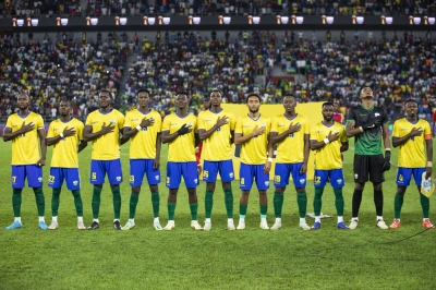 Rwanda&#039;s national team, Amavubi, during the Africa Cup of Nations (AFCON) 2025 qualification match against Libya at Amahoro Stadium on November 14. Photo by Emmanuel Dushimimana