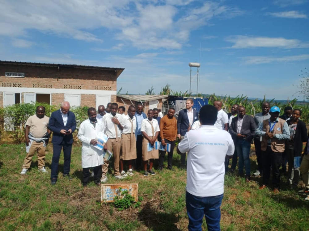 With a wastewater treatment system, GS Rilima with 500 students is expected to  get six kilogrammes of biogas per day and save at least Rwf20,000