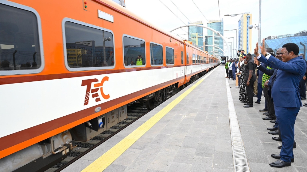 Officials announced that at least one million passengers have travelled aboard the standard gauge railway (SGR) electric trains. Courtesy