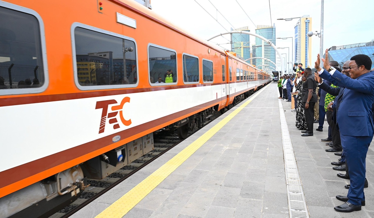 Officials announced that at least one million passengers have travelled aboard the standard gauge railway (SGR) electric trains. Courtesy