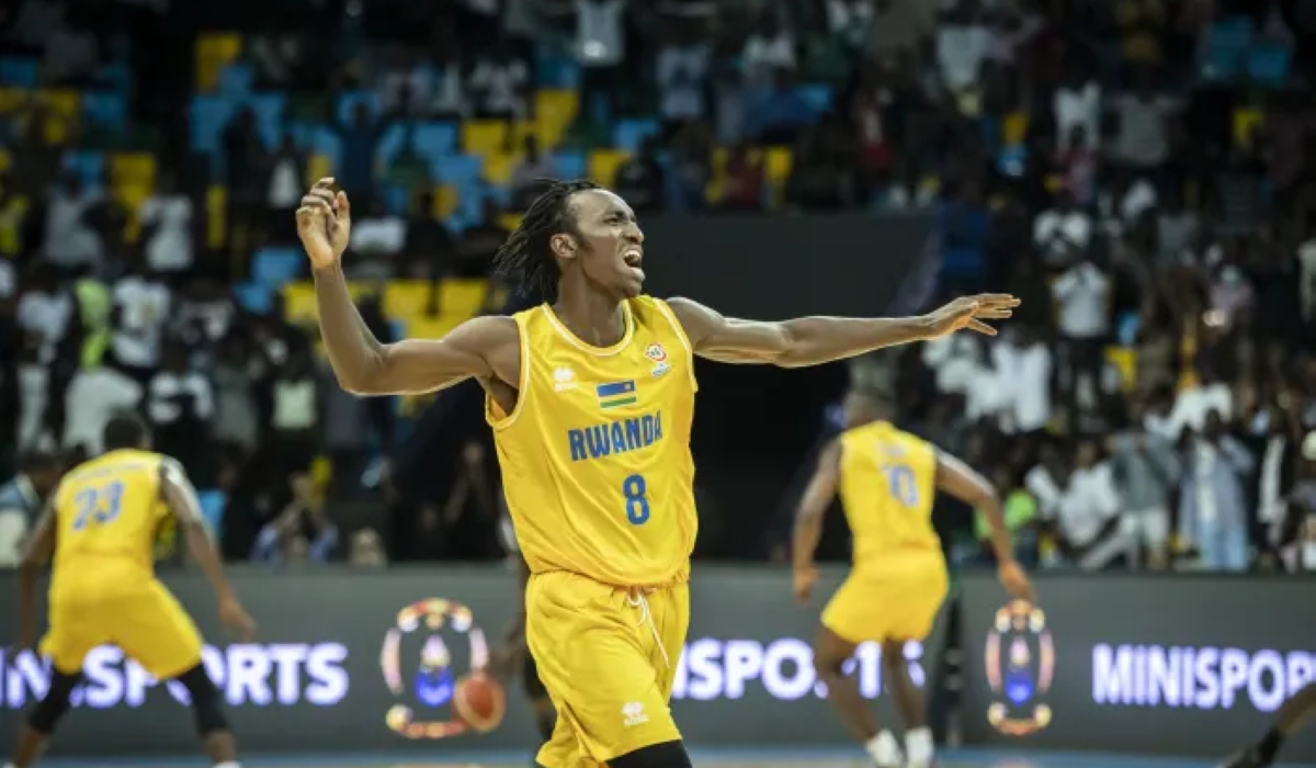 Wilson Nshobozwabyosenumukiza is expected to be a key player for Rwanda at the AfroBasket.