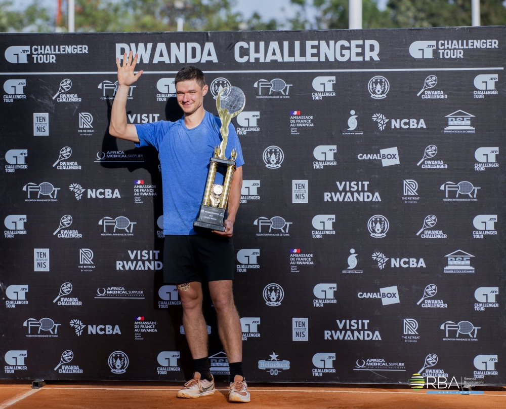 Kamil Majchrzak won first week of ATP Challenger 50 Tour in March. Rwanda will host APT Challenger 75 Tour from February 24 to March 9-File