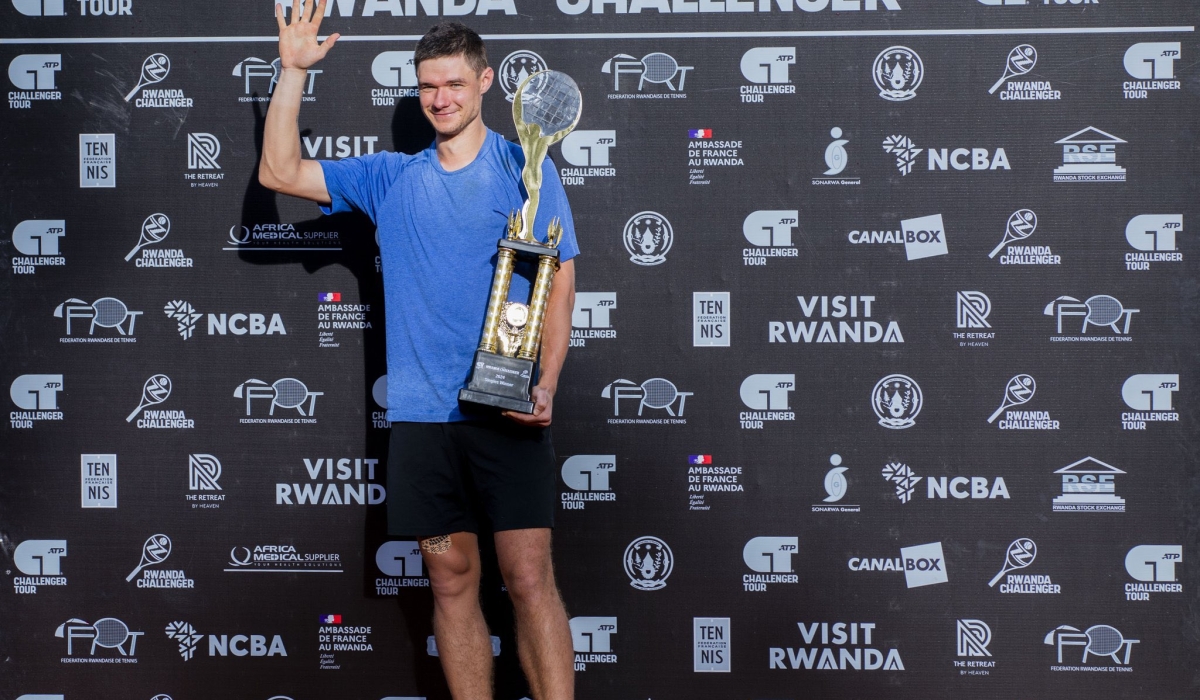 Kamil Majchrzak won first week of ATP Challenger 50 Tour in March. Rwanda will host APT Challenger 75 Tour from February 24 to March 9-File