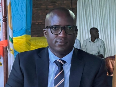 Alfred Habimana has been named the new Mayor of Rusizi District. Courtesy