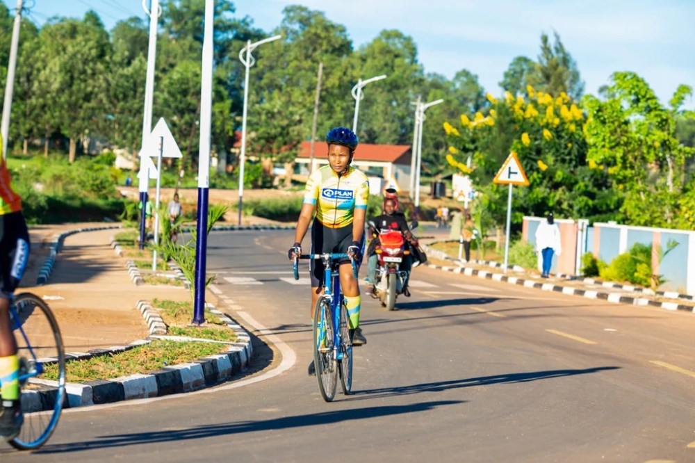 Olivia Uwimbabazi dreams of becoming a professional cyclist, poised to proudly represent her country in international competitions-courtesy