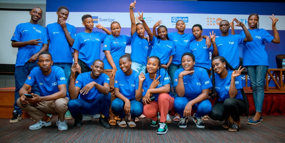 Participants at the fifth Edition of the Annual Adolescent Conference on Sexual and Reproductive Health and Rights (SRHR)  in Kigali. Courtesy