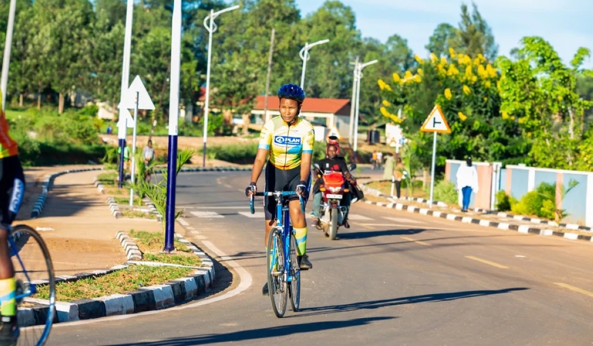 Olivia Uwimbabazi dreams of becoming a professional cyclist, poised to proudly represent her country in international competitions-courtesy