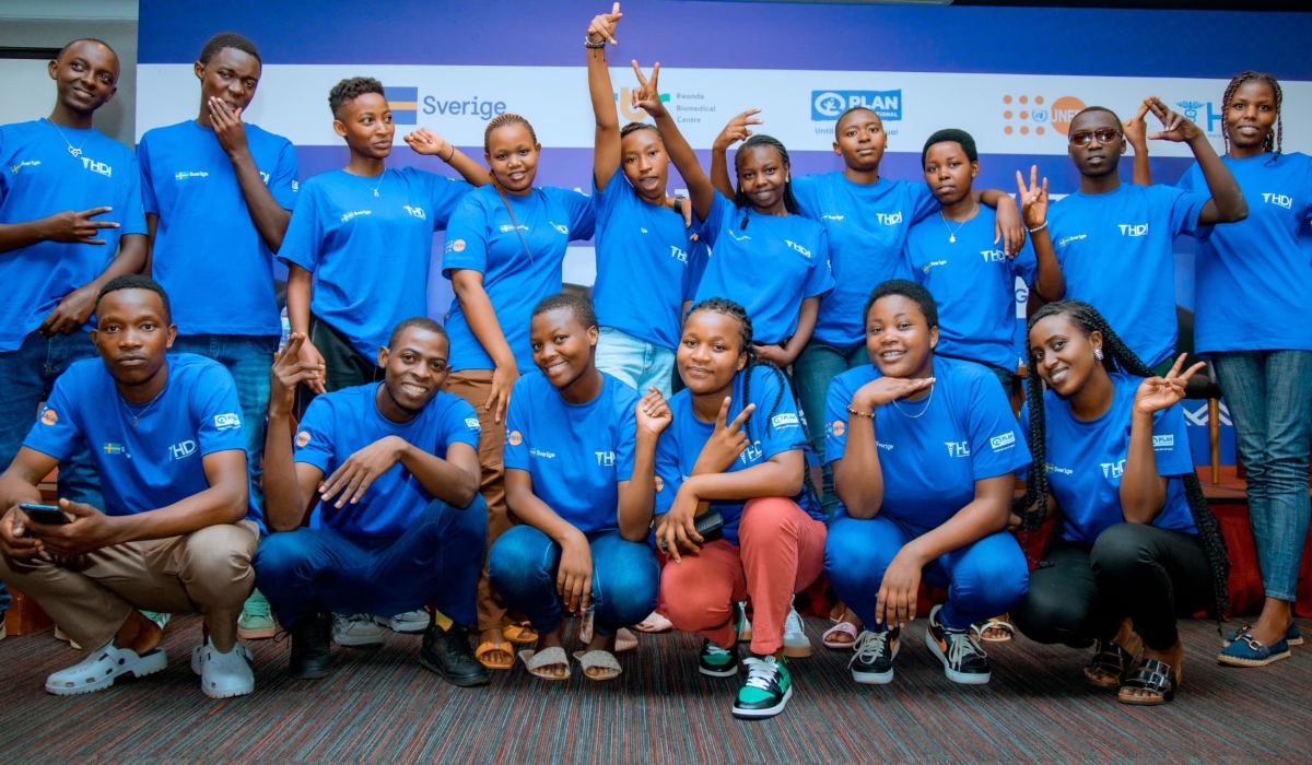 Participants at the fifth Edition of the Annual Adolescent Conference on Sexual and Reproductive Health and Rights (SRHR)  in Kigali. Courtesy