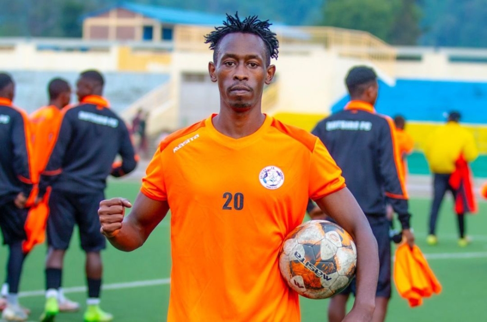 Rutsiro FC striker Yves Habimana is currently lead the scoring charts in Rwanda Premier League-courtesy