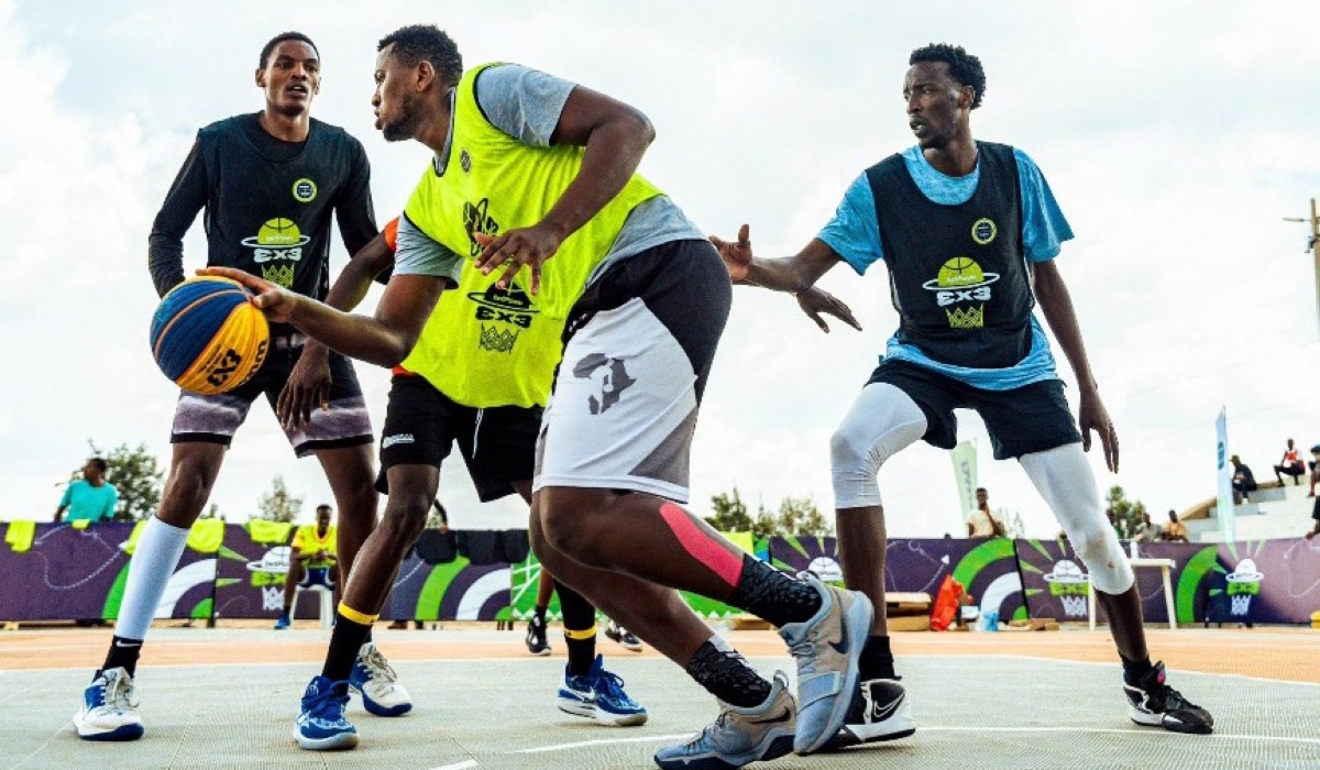 Rwanda 3x3 players during a training session ahead of the FIBA 3X3 Africa Cup 2024-courtesy 