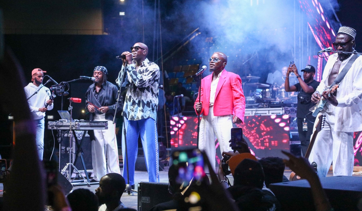 Former members of famous Kenyan boy band Sauti Sol will  share the stage during the VIP Pre Sol Fest party in Kigali on November 30. File