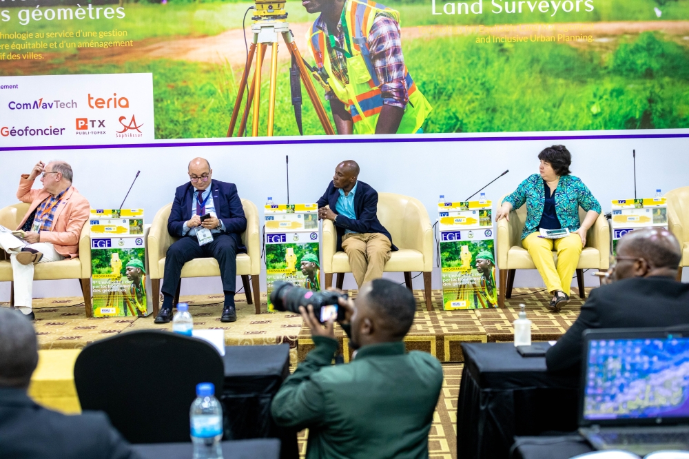 Panelists engage in a discussion during the 9th FGF University  in Kigali on  November 27, 2024. Photos by Craish Bahizi