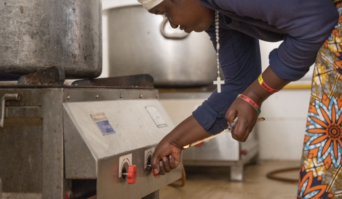 Clean cooking technologies and modern methods have been implemented at Groupe Scolaire St Jean Munini, Nyaruguru. Photos by Emmanuel Dushimimana