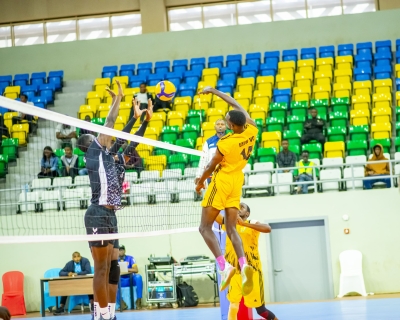 EAUR came from two sets down against APR to win the thriller in five sets at Petit Stade Gymnasium on Sunday, December 1-courtesy