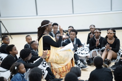 Children learning Rwandan values during an event dubbed Inkera, organized by Rwandans residing in Maryland, Virginia, and Washington, DC. on November 30. Courtesy