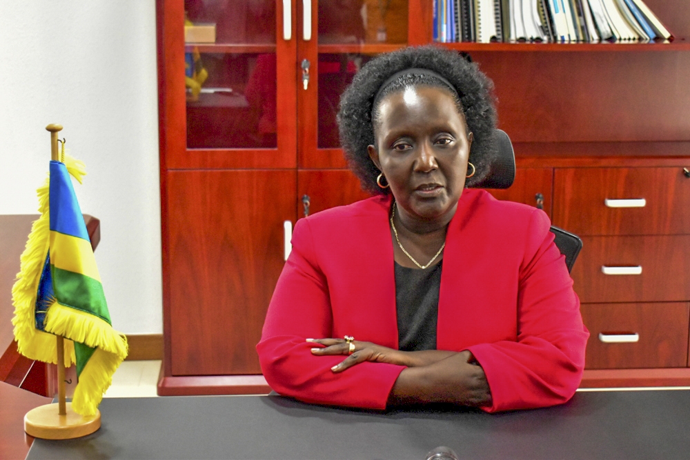 Domitilla Mukantaganzwa, 60, the new Chief Justice of Rwanda. Courtesy