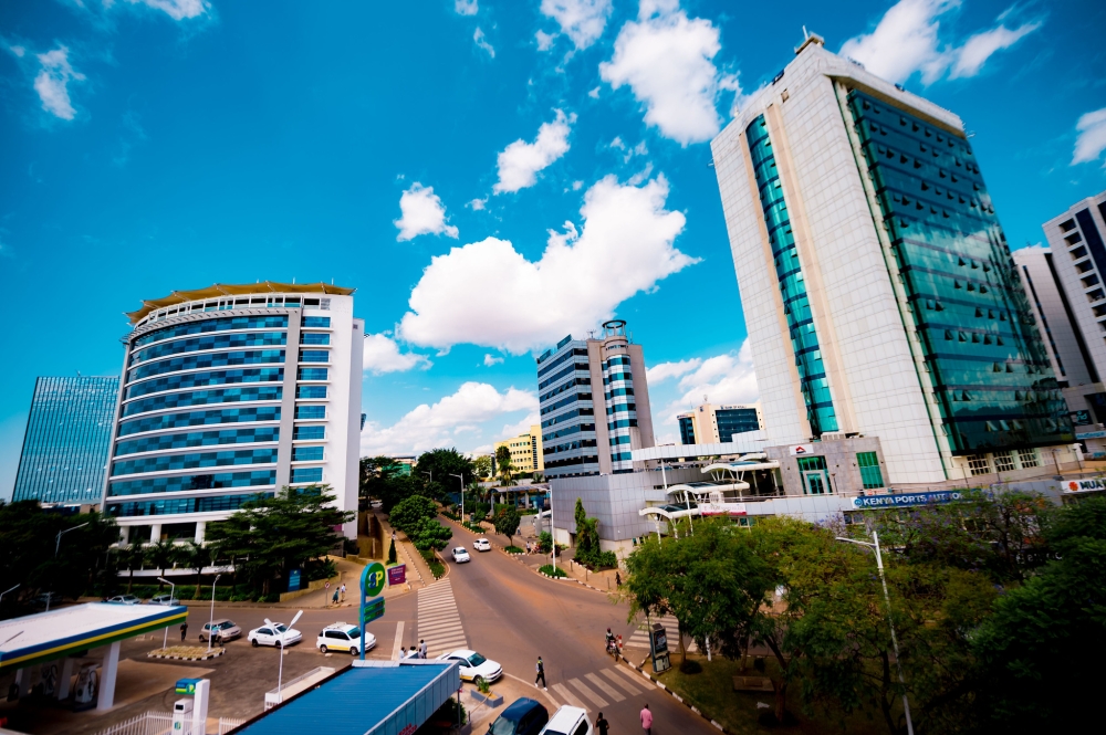 A view of a segment of Kigali Business District in Nyarugenge District. Courtesy