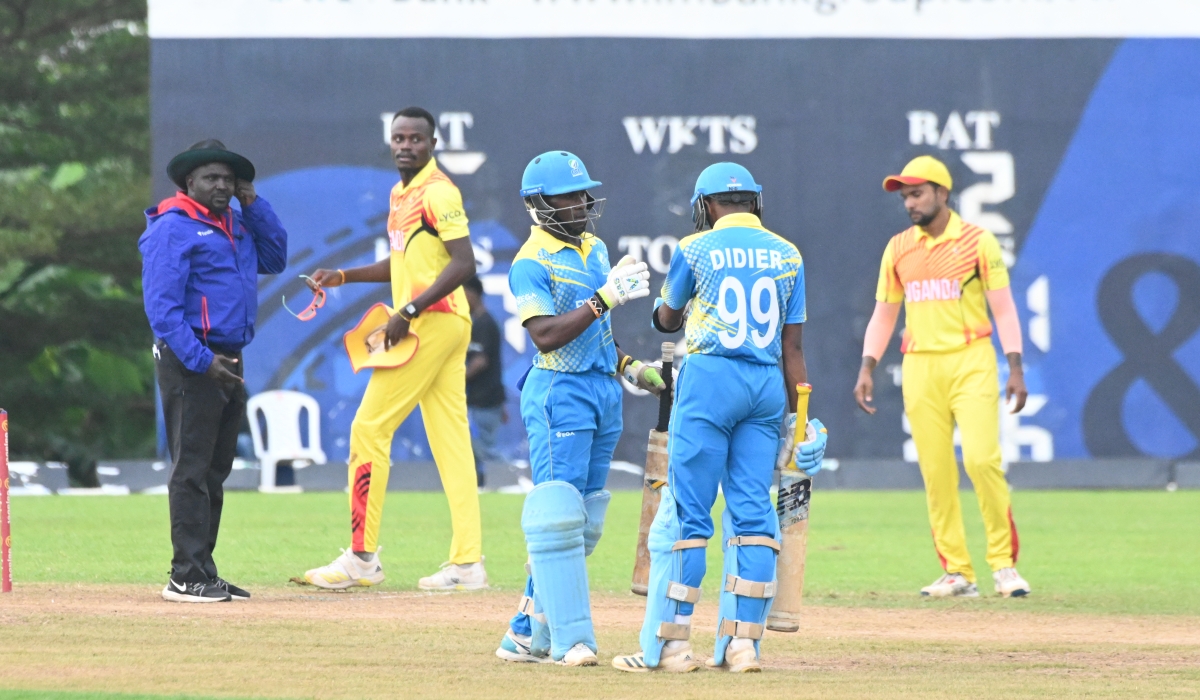 Rwanda suffered second straight loss in the International League (IL) T20 tournament at Gahanga Cricket Stadium Kigali on Thursday, December 5, after a crushing 112-run defeat to Uganda under the DLS method-courtesy