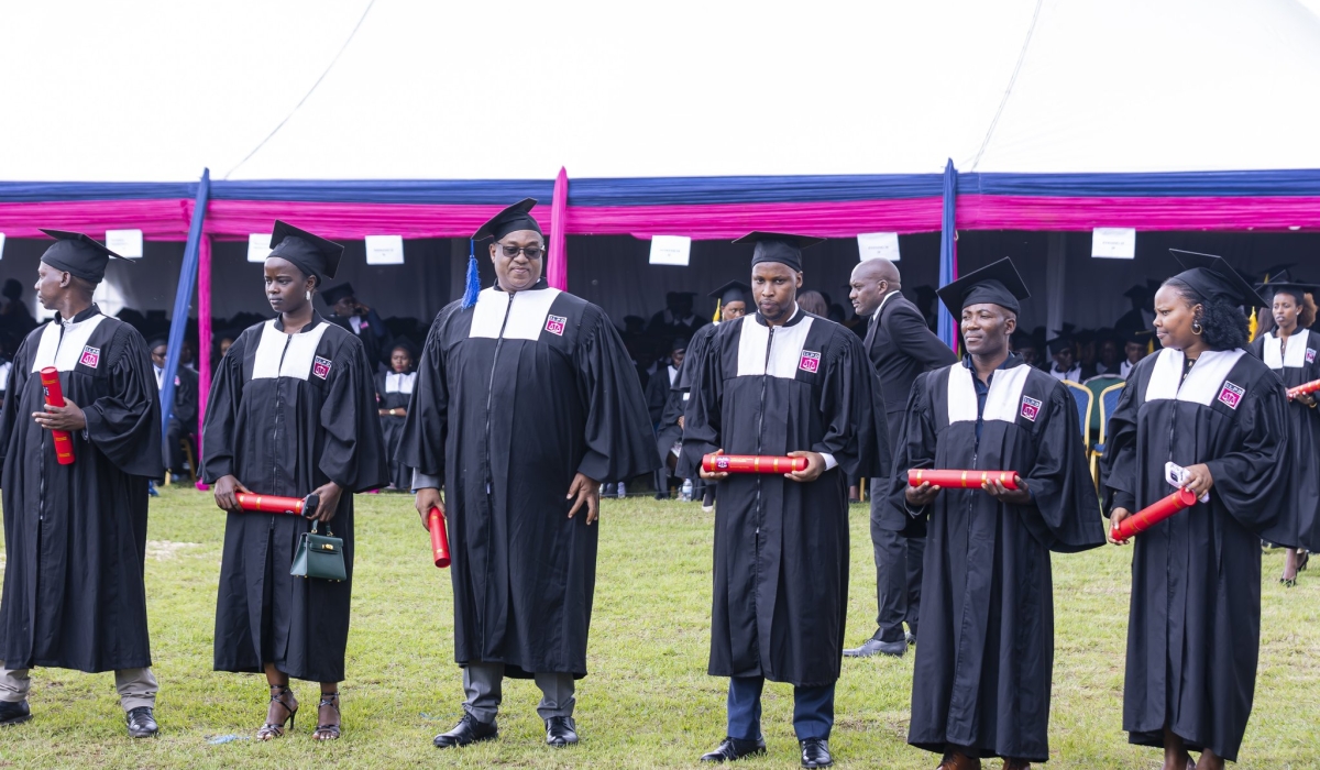 Graduates of the Institute of Legal Practice and Development (ILPD) during the  13th graduation ceremony on December 6, 2024, at Nyanza Stadium. Courtesy