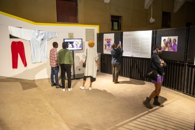 Visitors during a tour of  the new exhibition dubbed &#039;‘The Nostalgie 2000’ in Kigali. Photos by Willy Mucyo