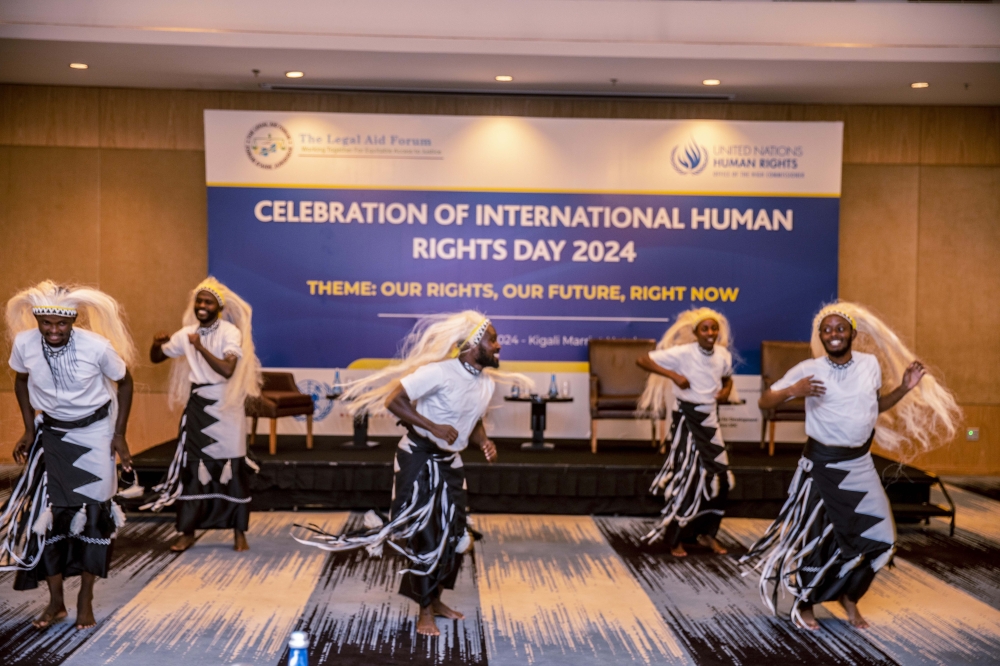 A traditional ballet entertaining the audience at the event