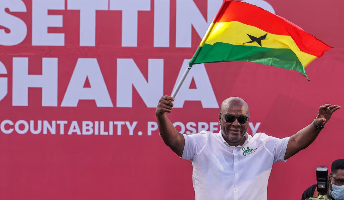 Ghana&#039;s ex-President John Dramani Mahama made a comeback as the country&#039;s top leader after winning the December 7 election. Internet