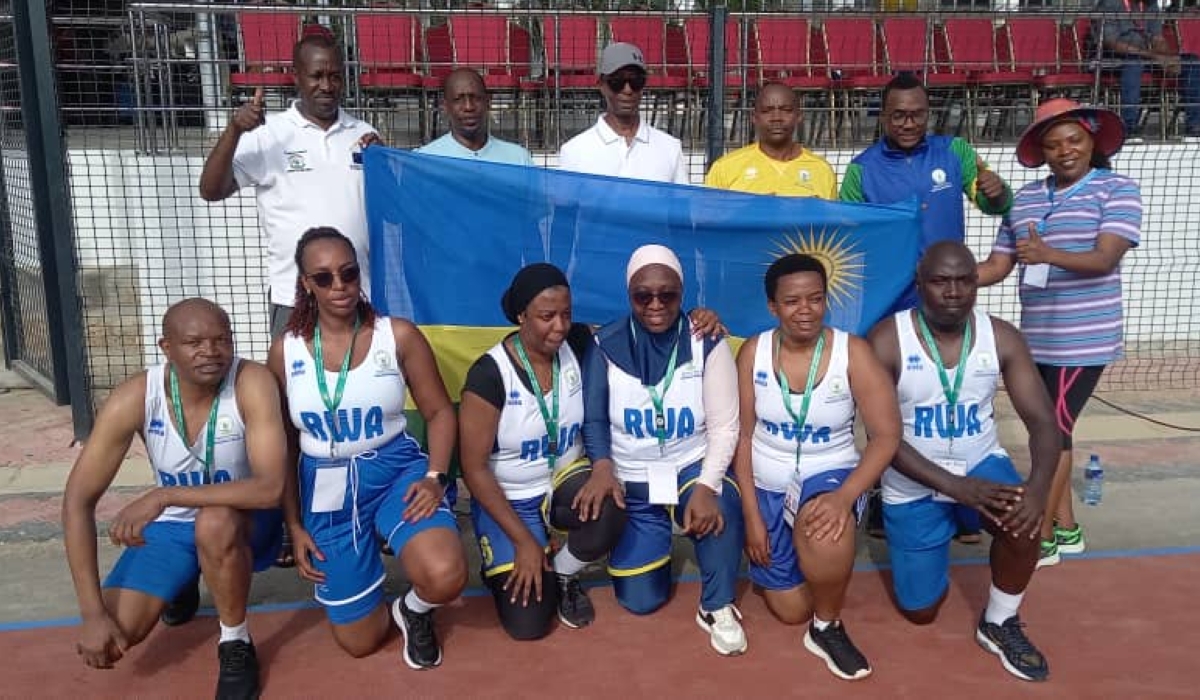 Rwanda finished fourth in the women&#039;s 400m relay at the EALA Games taking place in Mombasa, Kenya-courtesy